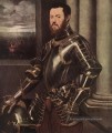 Homme en armure italien Renaissance Tintoretto